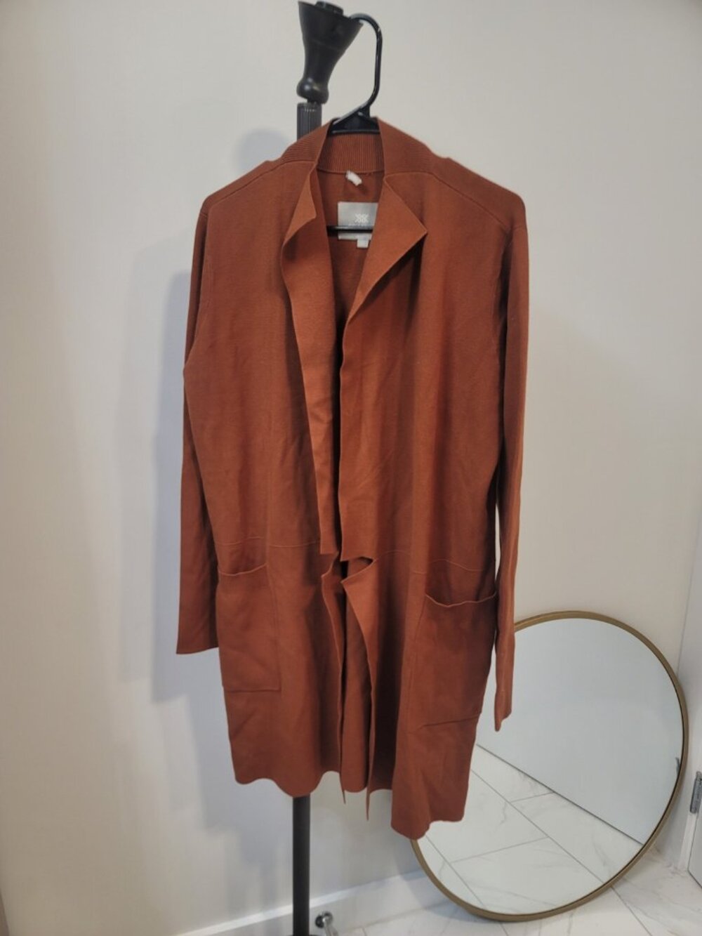 SOIA & KYO Benela Cardigan in Copper Size Large - Picture 2 of 8